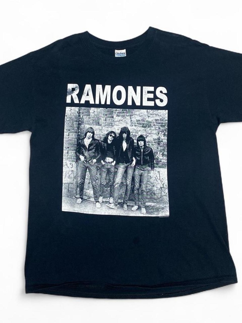 vintage 1999‎ Ramones  graphic black band tshirt